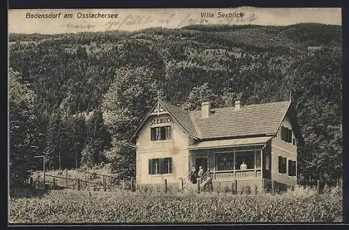 AK Bodensdorf am Ossiachersee, Die Villa Seeblick