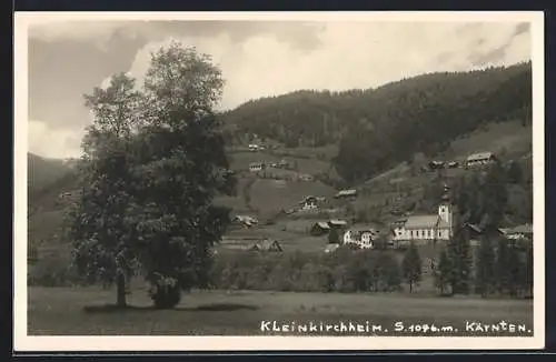 AK Kleinkirchheim /Kärnten, Ortsansicht mit Kirche