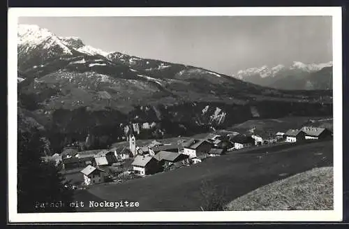 AK Patsch, Ortsansicht mit Nockspitze