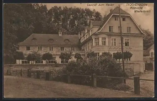 AK Trockenborn, Gasthof zum Keller