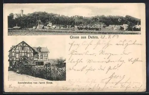 AK Dehrn, Restaurant v. Jacob Heun, Ortsansicht