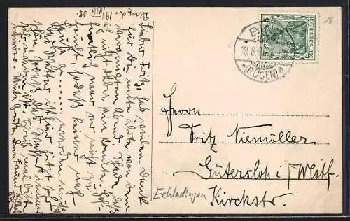 AK Dr. Ing. Graf Zeppelin, Der Ballon beim Aufstieg zur grossen Fahrt und nach der Katastrophe