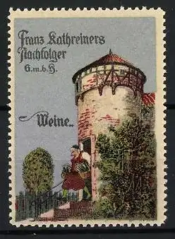 Reklamemarke Franz Kathreiners Nachfolger, Weingut und Winzer