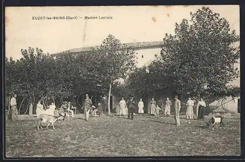 AK Euzet-les-Bains, Maison Lacroix