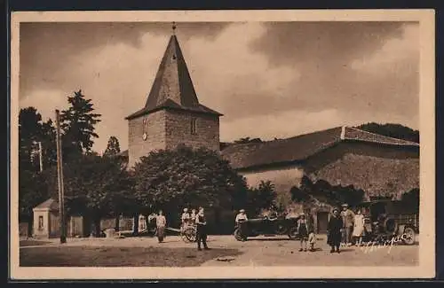 AK Cognac-le-Froid, Place et l`Eglise