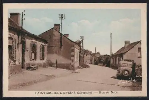 AK Saint-Michel-de-Feins, Rue de Daon