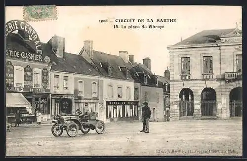 AK Vibraye, Circuit de la Sarthe, La Palce de Vibraye, Autorennen