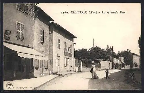 AK Rillieux, La Grande Rue