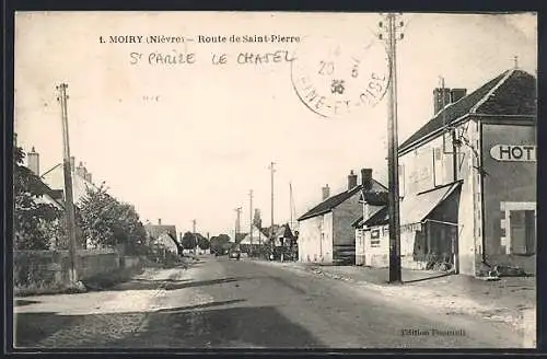 AK Moiry, Route de Saint-Pierre