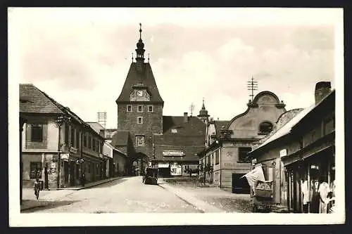 AK Domazlice, Dolejsi predmesti s branou