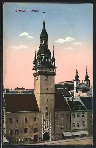 AK Brünn / Brno, Rathaus