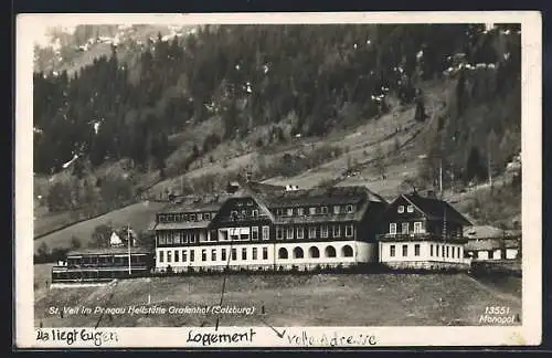 AK St. Veit / Pongau, Heilstätte Grafenhof