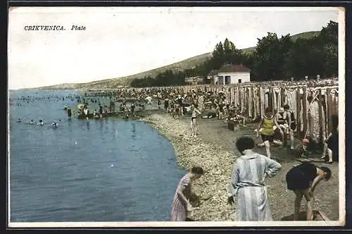 AK Crikvenica, Plaze, Am Strand