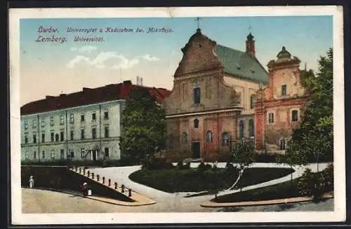 AK Lemberg, Blick auf die Universität