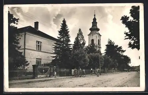 AK Nagyberezna, Föszolgabirói hivatal és G. kath. templom