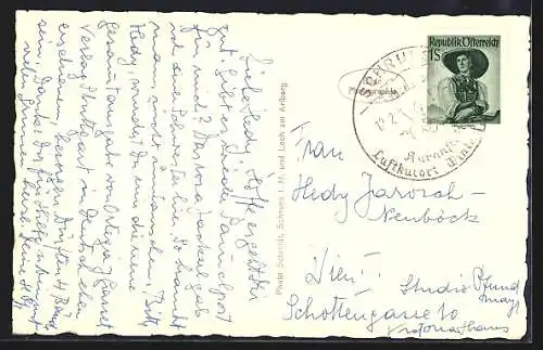 AK Schruns i. Montafon, Sanatorium Maria Rast