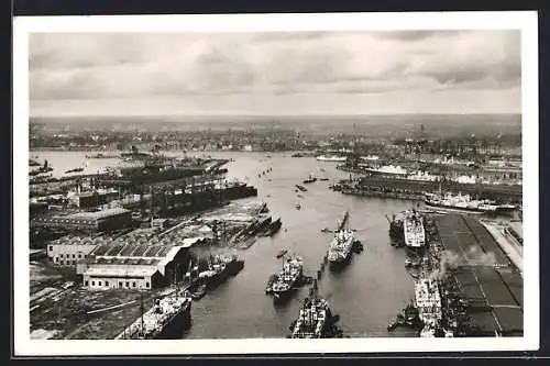 AK Hamburg-Harburg, Deutschlands grösster Hafen