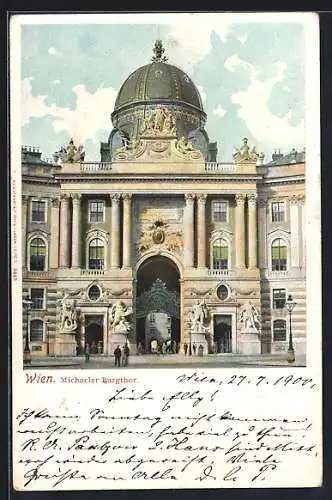 AK Wien, Hofburg, Michaeler Burgtor