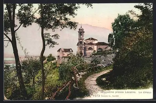 AK Magadino presso Locarno, La chiesa