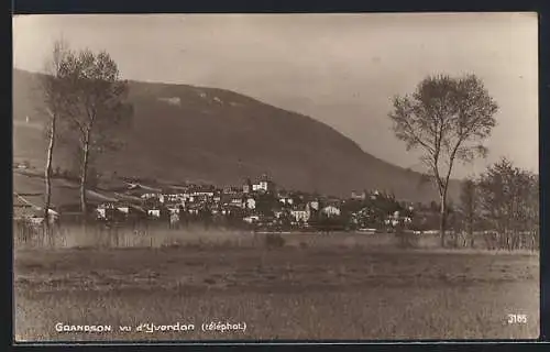 AK Grandson, Panorama vu d`Yverdon