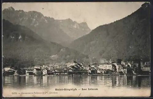 AK Saint-Gingolph /Lac Léman, Panorama