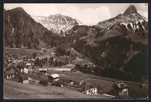 AK Les Avants, Panorama et le Dent de Jaman