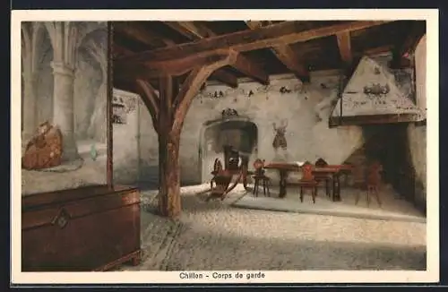 AK Chillon, Corps de garde