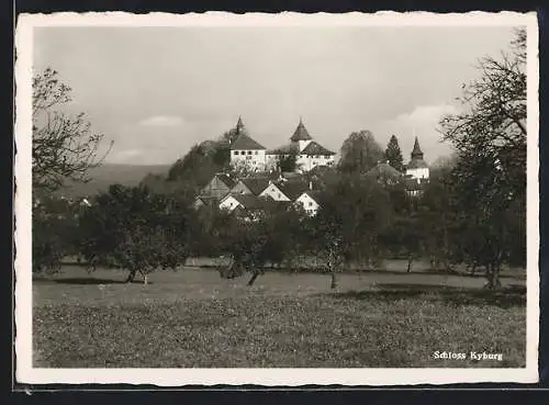 AK Kyburg, Blick auf das Schloss