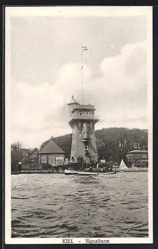 AK Kiel, Teilansicht mit Signalturm