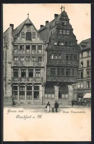 AK Alt-Frankfurt, Haus Frauenstein von vorne