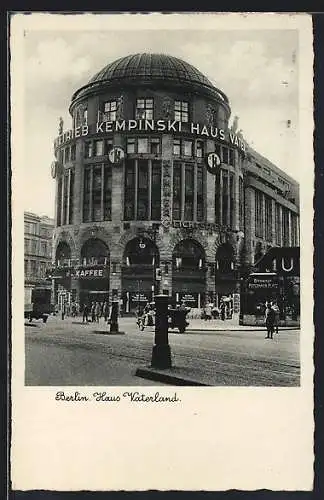 AK Berlin-Tiergarten, Haus Vaterland