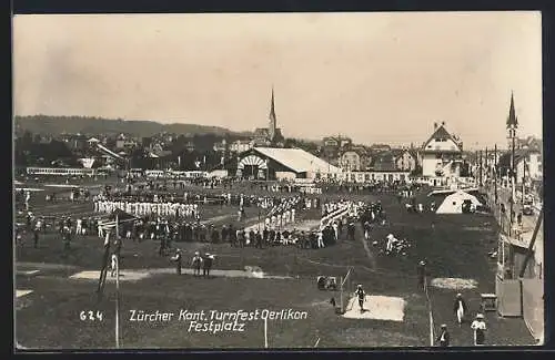 AK Oerlikon, Zürcher Kant. Turnfest, Festplatz