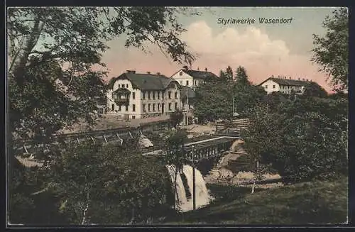 AK Fohnsdorf /Stmk., Styriawerke Wasendorf