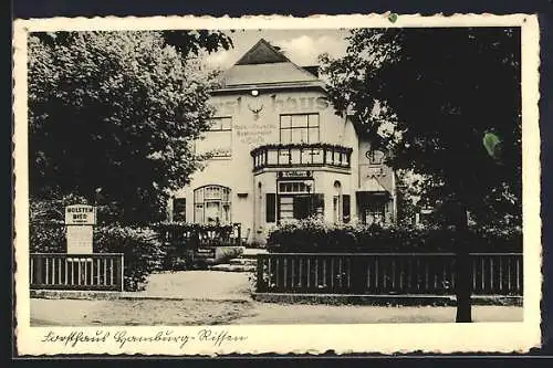 AK Hamburg-Rissen, Hotel und Café Forsthaus von Fr. H. Lehmkuhl, Wittenbergerweg 82