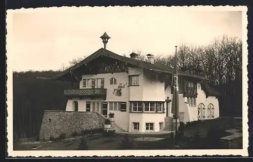 AK Sinzig, Gasthaus Jagdhaus Grimbart, Aussenansicht