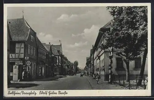 AK Bellheim /Saarpfalz, Strasse