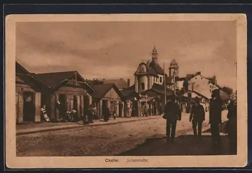 AK Cholm, Anwohner in der Judenstrasse