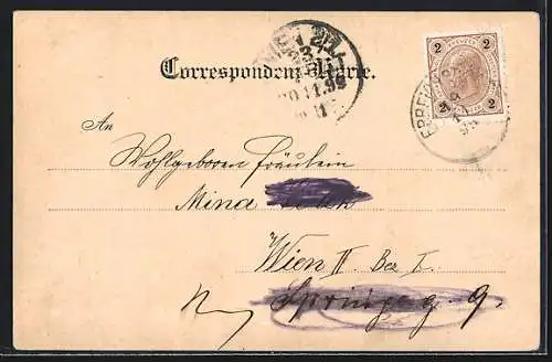 AK Ebreichsdorf, Gemeinde-Gasthof, K. K. Tabak-Haupt-Verlag, Schloss