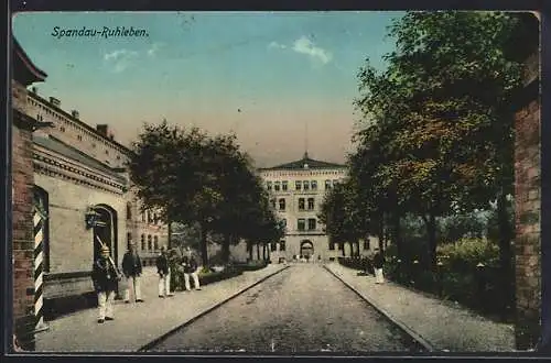 AK Berlin-Ruhleben, Strassenpartie, Wache