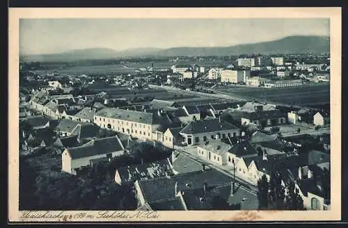 AK Traiskirchen, Ortsansicht aus der Vogelschau