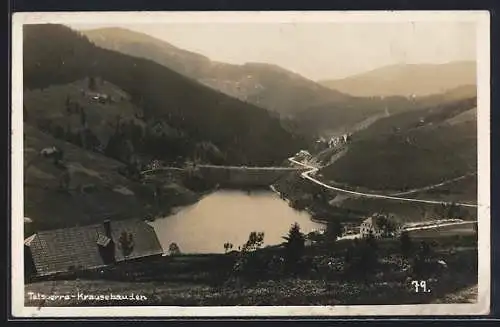 AK Spindelmühle / Spindleruv Mlyn, Talsperre Krausebauden mit Umgebung