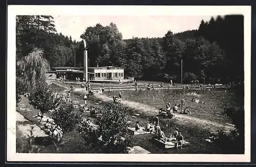 AK Rychnov n. Kn., Koupaliste u lázní Studánka