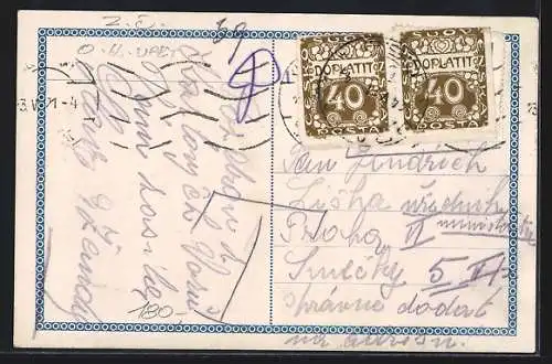 AK Karlsbad, Café-Restaurant Jägerhaus