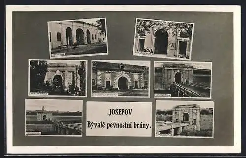 AK Josefov, Byvale pevnostni brany, Novomestkska, Kralohradecka, Jaromerska