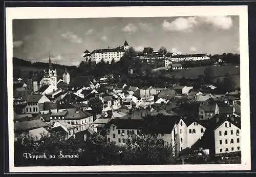 AK Winterberg / Böhmerwald, Ortsansicht aus der Vogelschau