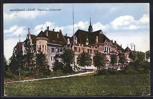 AK Marienbad, Café Rübezahl