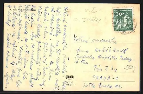 Künstler-AK Sobotka, Namesti