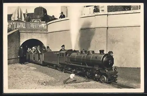 AK Düsseldorf, Grosse Ausstellung 1926, die Liliputbahn