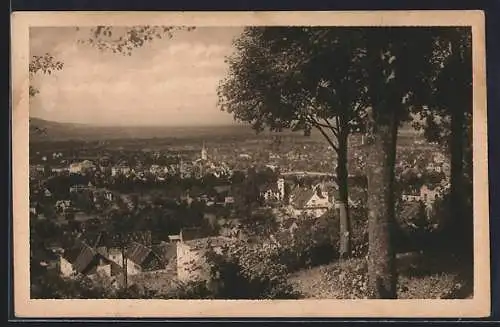 AK Dornbirn, Blick vom Zanzenberg