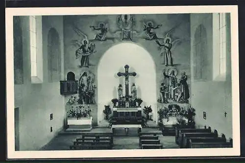 AK Innsbruck, Baustein für die Wallfahrtskirche zur hl. Theresia vom Kinde Jesu auf der Hungerburg